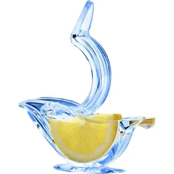 Lis na citrusy Ruční lis na citron a ovoce do kuchyně ve tvaru ptáčka | ruční odšťavňovač, mini lis - Modrý pták