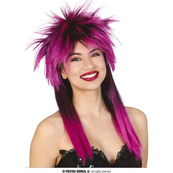 Karnevalový kostým Guirca Lilla rock dámská paruka