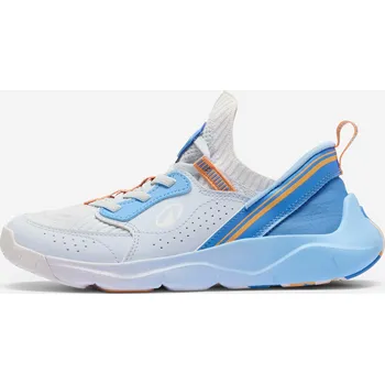 Dětská běžecká obuv DECATHLON Dětské boty Playful Easy 32 MODRÁ|ŠEDÁ