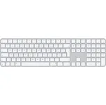 Apple Magic Keyboard (2024) w Touch ID and Numeric Keypad - Czech - White Keys mxk73cz/a