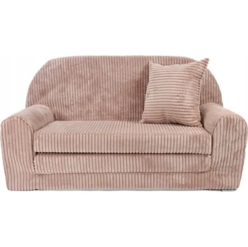 Pohovka Pohovka Fortisline Rosalia 78 x 104 cm manšestr růžová