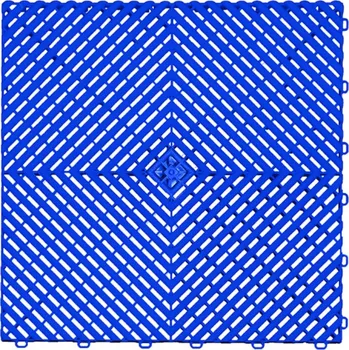 Venkovní dlažba Plastová zátěžová dlažba SimpleJack Solarix - modrá