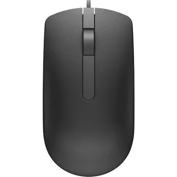 Myš Dell MS116 myš černá Stylová a spolehlivá myš Dell MS116 nabízí optický snímač pohybu, maximální citlivost 1000 DPI, 3 tlačítka, ergonomické zpracování vhodné pro praváky i leváky. Produkt je nový, z