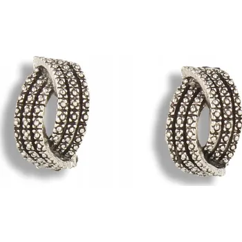 Náušnice Náušnice klipsy Sky stříbrné