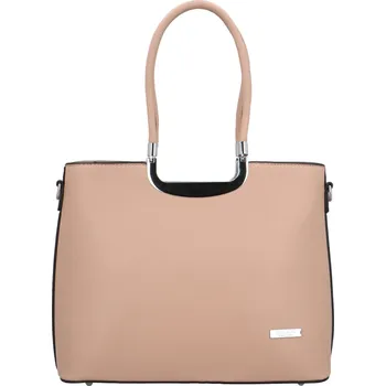 Dámská kabelka do ruky růžová - Delami Bella Rosa růžová