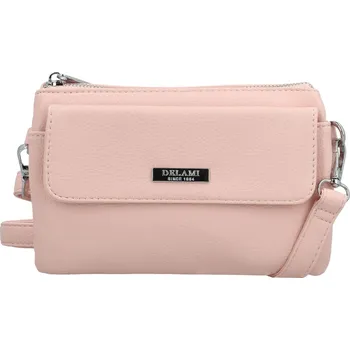 Kabelka Dámská crossbody kabelka růžová - Delami Tiny Muse růžová