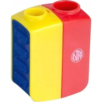 Ořezávátko Ořezávátko dvojité s nádobkou Astra, vícebarevné