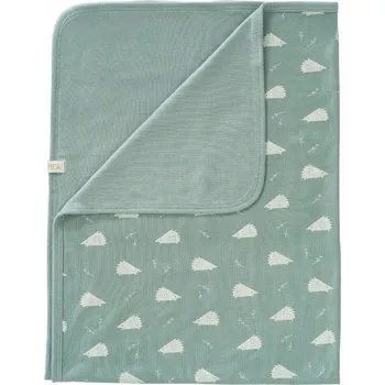 Dětská deka Fresk - Dětská deka z organické bavlny 80 x 100 cm - Ježek