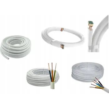 Klimatizace SADA PRO MONTÁŽ KLIMATIZACE DO 5,0kW TRUBKY ROZŠÍŘENÉ KONCE 1/4-3/8 3M