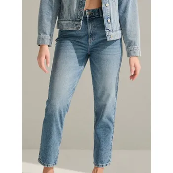 Dámské džíny Sinsay - Džíny mom fit - modrá - 804DB-55J - 804DB-55J-34