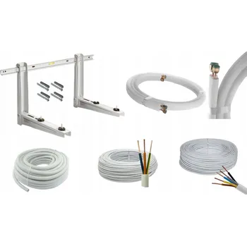 Klimatizace MONTÁŽNÍ SADA PRO KLIMATIZACI DO 5,0 kW TRUBKY S ROZŠÍŘENÝM KONCEM 1/4 1/2 5M