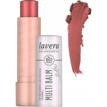 Péče o rty Lavera Multi Balm Balzám na rty, oči a tváře 4.9g - 04 Sunrise Rose