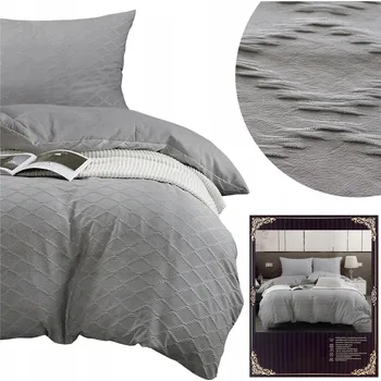 Povlečení Povlečení 160x200 3 Č. žakárová seersuckerová hladká Ignazio 04