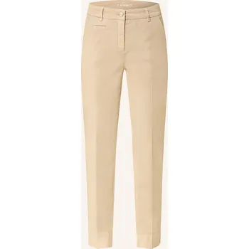 Dámské kalhoty Cambio Dámské 7/8 Chino Kalhoty, béžová, 44