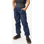 Dětské softshellové kalhoty s fleecem Street, Tm. Modročerná Velikost: 128/134