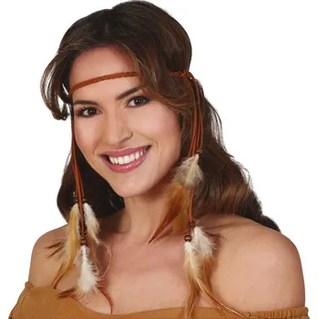 Karnevalový kostým Guirca Čelenka s peřím