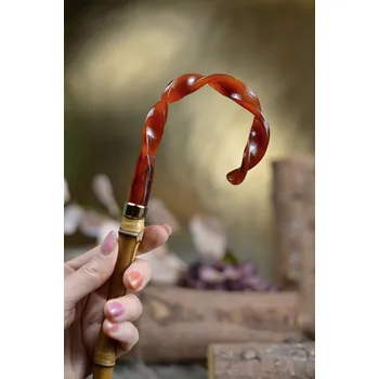 Sběratelská hůl Bambus Spirála