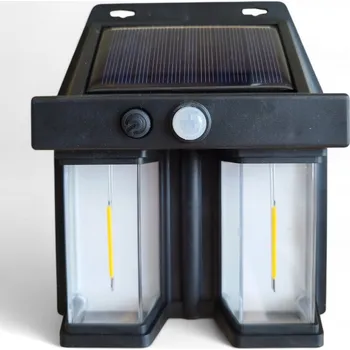 Venkovní osvětlení Solární lampa LED s pohybovým senzorem - Venkovní nástěnné svítidlo