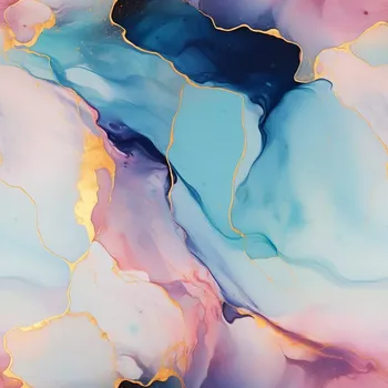 Venezia, Mramor růžovomodrozlatý (E)** (Polyesterový úplet Venezia)