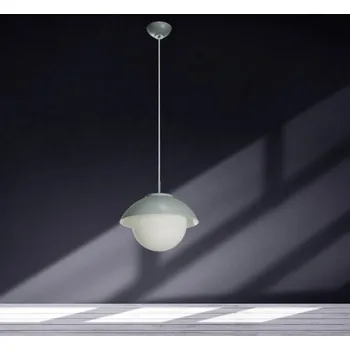 Osvětlení OSMONT Závěsné svítidlo LUKIDA ST2 430mm 1x E27 25W IP40 triplex opál / šedá ZST/094/L100 KP SD* - OSMONT OS LUK40014