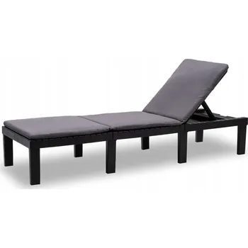 Zahradní lehátko Šedé plast Lehátko ProGarden