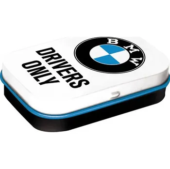 NOSTALGIC ART krabička BMW Drivers Only white