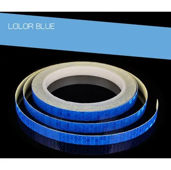 Reflexní páska na auto a kolo 800 cm | reflexní páska, reflexní nálepky - Modrý