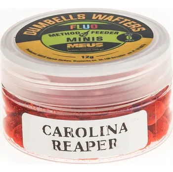 Boilies ČINKY MEUS WAFTERS FLUO 6mm CAROLINA REAPER