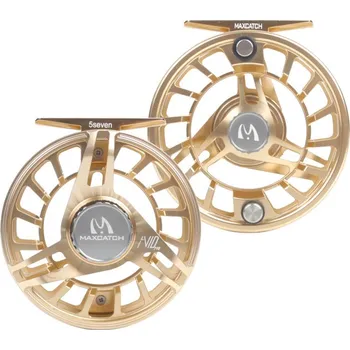 Rybářský naviják Muškařský naviják Maxcatch AVID PRO Rose Gold 3/5