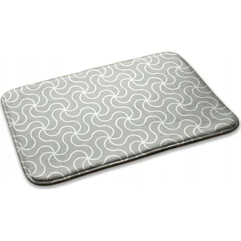 Rohožka Velká moderní vnitřní rohožka před dveře s geometrickým vzorem 90x60 cm