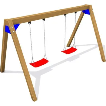 Dětská houpačka Monkey houpačka Duoswing Mini - s dětským sedákem