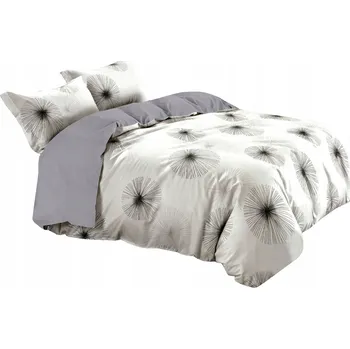 Povlečení Povlečení 200x220 3dílné Bavlněný satén Aida Sada 2x Povlak na polštář