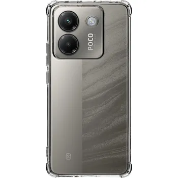 Pouzdro na mobilní telefon Tactical TPU Plyo Kryt pro Poco M7 Pro Transparent