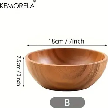 Dřevěná miska na ovoce a zmrzlinu pro děti | dřevěná miska, dětská miska - B