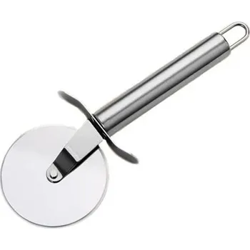 Kolečko na pizzu a dort z nerez oceli 6,5 cm | pizza kráječ, kuchyňské kolečko - B