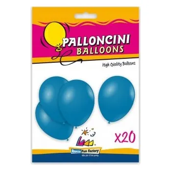 Balónek Latexové Italské balónky 26 cm modré 20 kusů