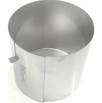 Forma na pečení Nastavitelná forma kruhová 15-21 cm (výška 14cm) BEZ MĚŘÍTKA - DR ranty