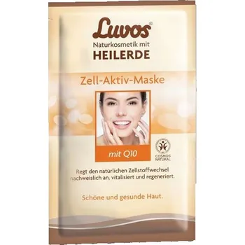 Pleťová maska Krémová maska na obličej/krk/dekolt Luvos 7,5 ml