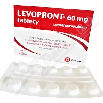 Lék Levopront 60mg 10 tablet