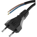 EMOS Flexo šňůra PVC 2× 0,75mm2, 5m, černá