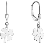 Stříbrné náušnice čtyřlístky 61132