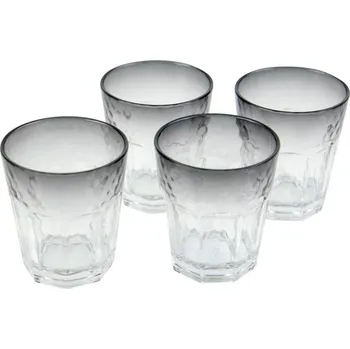 Sklenice Sada skleniček Bo-Camp Tumbler 200 ml - 4ks Barva: šedá