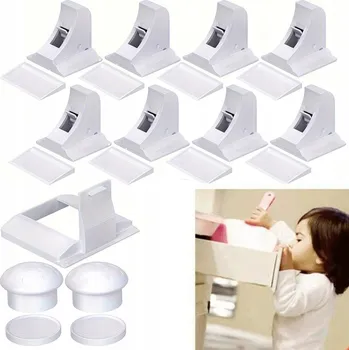 Dětská zábrana MAGNETICKÝ ZÁMEK NA SKŘÍŇKY, BLOKÁDA NÁBYTKU, ZÁBRANA DO SKŘÍNĚK PRO DĚTI