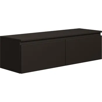 Obývací pokoj TV stolek Bemmi závěsný 100 cm černý