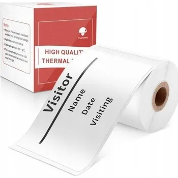 Samolepící etiketa Phomemo M110 bílé samolepicí štítky 50x70mm