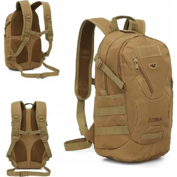 turistický batoh Vojenský Batoh Nils Camp NC3905 20-40 l hnědý