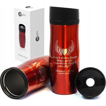 Termohrnek Termohrnek Upominkarnia červený 350 ml