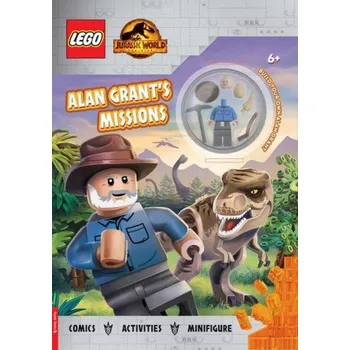 Stavebnice LEGO LEGO (R) Jurassic World (TM): Alan Grant's Missions: Activity Book with Alan Grant minifigure (EN)