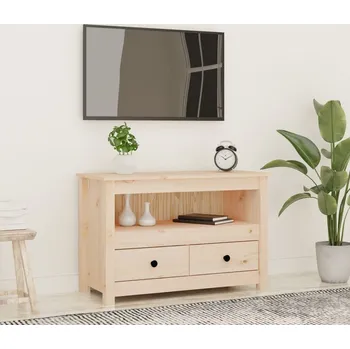 Obývací pokoj vidaXL TV skříňka 79x35x52 cm masivní borové dřevo [821501] Barva: Přírodní