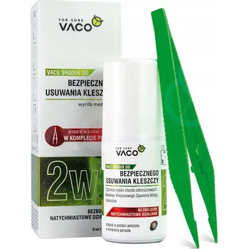 Antiparazitikum pro psa Kleště na klíšťata Vaco 0,04 kg 9 ml